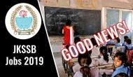 JKSSB Jobs 2019: Good news for over 2000 teachers! Important notification for candidates from Kashmir Valley