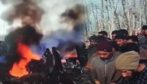 IAF aircraft Mi-17 crashes in Jammu and Kashmir's Badgam; 2 pilots, 1 civilian dead