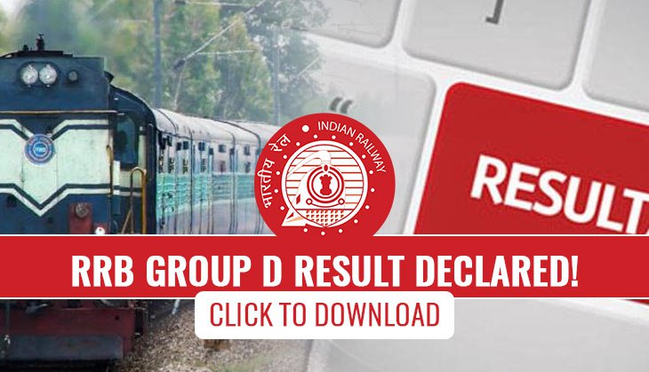 RRB Group D result declared! Over 1 crore aspirants can check their result now; here’s how