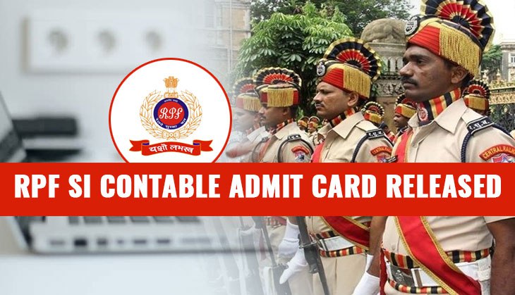 RPF SI Contable admit card released! Hall tickets for Group C & D next stage exam available to download