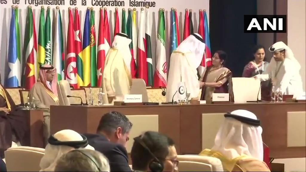 Sushma Swaraj at OIC meet: Our fight is against terrorism not religion, Islam teaches peace