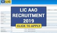 LIC AAO 2019 Notification 2019: Vacancies on over 500 posts release; application process starts