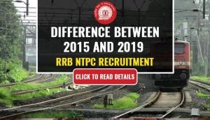 RRB NTPC Recruitment: Know the major difference between 2015 and 2019 NTPC vacancies released by Railways
