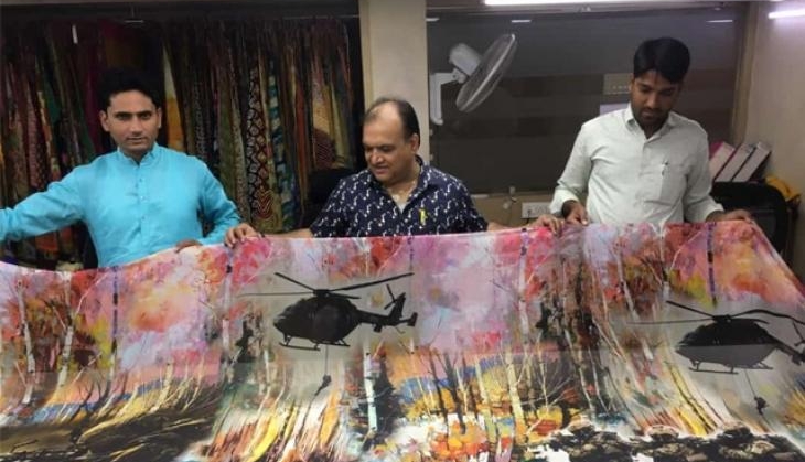 Balakot Air Strike Saree