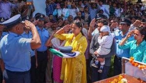 ‘Social media warriors, go to the front,’ says Wife of IAF pilot killed in Budgam crash to netizens for shedding tears on India-Pak tension