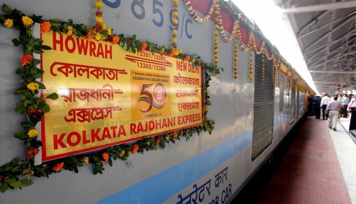 Howrah New Delhi Rajdhani Express Turns 50 Passengers Get Special