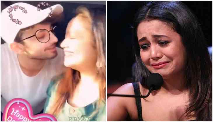 Shocking Neha Kakkar Kissing Video With Ex Boyfriend Himansh Kohli Is