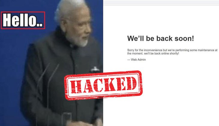BJP website hacked, feature PM Modi’s memes with inappropriate language; goes offline
