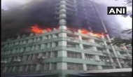 Fire at Ministry office in CGO Complex in Central Delhi, security personnel injured