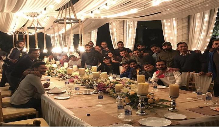 MS Dhoni turns driver, takes Virat Kohli & Co in his 'Hummer' for a lavish dinner at his farmhouse; see video