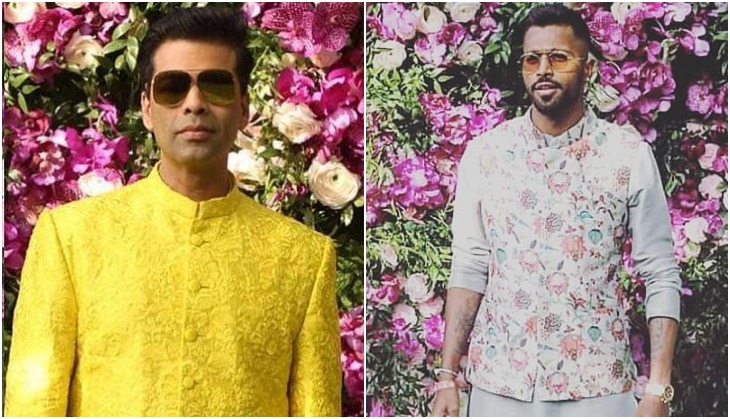 After Koffee With Karan controversy, Hardik Pandya and Karan Johar hugged and danced together at Akash Ambani wedding