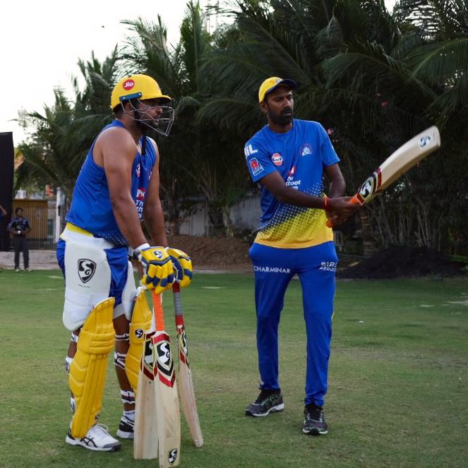 Suresh Raina sweating it out for Chennai Super Kings ahead of IPL 2019; see pictures