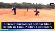 Coimbatore: Cricket tournament for visually impaired held
