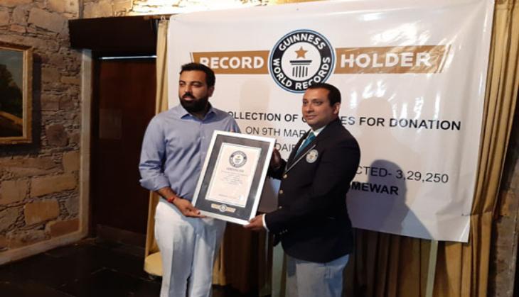 Over 3 lakh items of clothing donated, Guinness world record created in Udaipur