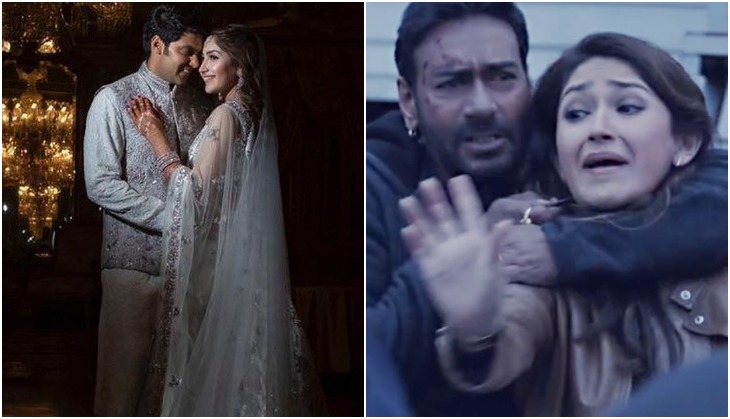 Ajay Devgn's co-star from Shivaay, Sayyeshaa Saigal got married to south actor Arya; pictures inside