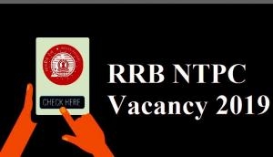 RRB NTPC Recruitment 2019: Few days left for online registration; here to apply for 1.3 lakh vacancies