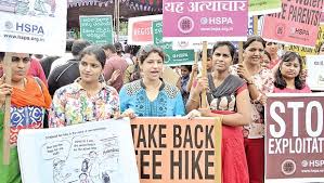 Shimla: Parents protests against school fee hike