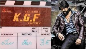 Good news for KGF fans! Rocking star Yash kick-starts shooting for Chapter 2