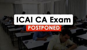 ICAI CA Exam postponed! Check out new date for Chartered Accountants exam