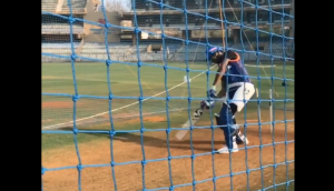 Hardik Pandya attempts MS Dhoni's signature helicopter shot; watch video and decide, who is better