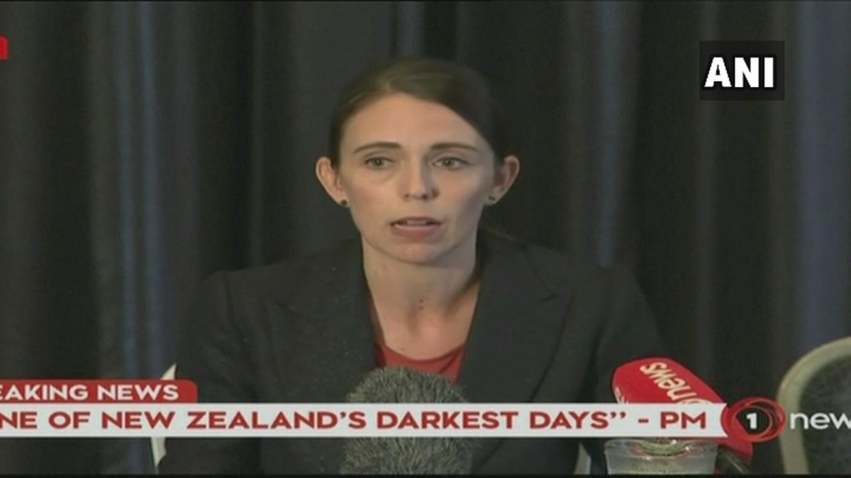 New Zealand Terror Attack: PM Jacinda Ardern received gunman's 'manifesto' minutes before attack