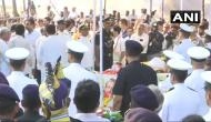 Late Goa CM Manohar Parrikar cremated with full state honour at Miramar Beach