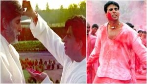 Holi Songs 2019: Rang Barse to Soni Soni, Bollywood songs of Amitabh Bachchan, Shah Rukh Khan, and Akshay Kumar