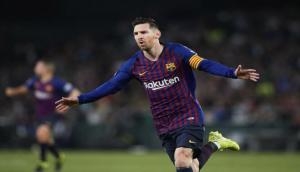 Lionel Messi hat-trick blows away Real Betis