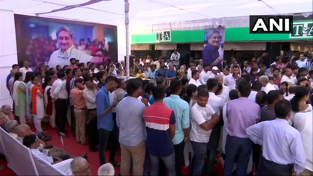 Manohar Parrikar's funeral at 4pm; PM, Amit Shah, Rajnath to attend last rites