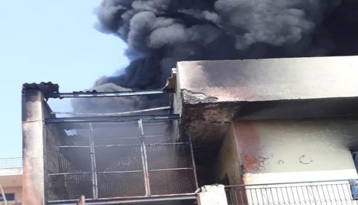 fire in delhi