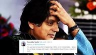 OMG! Shashi Tharoor commits blunder while giving a caption to this photo; Twitterati make fun of him