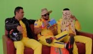 MS Dhoni and gang all ready to light up IPL stage; Can you guess the third person in sehra?