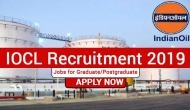 IOCL Recruitment 2019: Graduate and Postgraduate can apply for these posts and earn up to 17 lakhs; read details