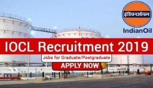 IOCL Recruitment 2019: Graduate and Postgraduate can apply for these posts and earn up to 17 lakhs; read details