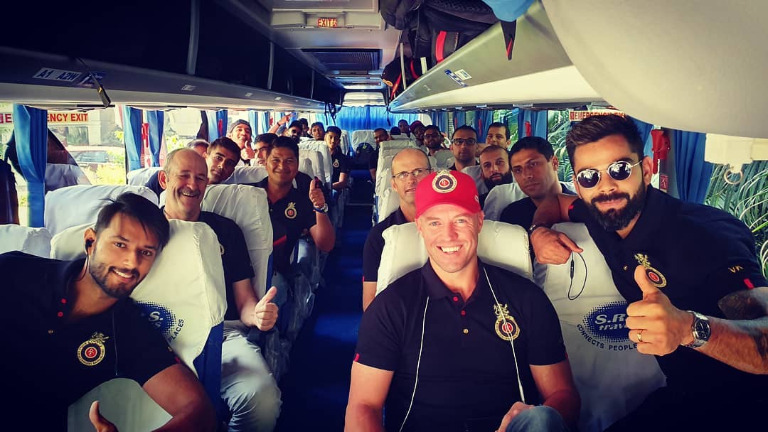 IPL 2019: Virat Kohli and Co departs for their first IPL match against CSK; see pictures