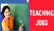 Job Alert! Over 800 jobs for TGT, PGT and other posts; know important details before you apply