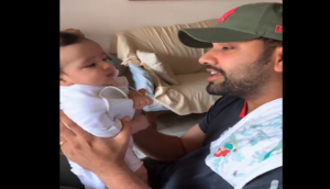 Watch: Ranveer Singh reacts to Rohit Sharma's 'Gully Boy' rap for daughter Samaira