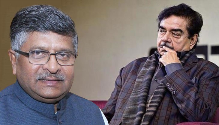 BJP silences Shatrughan Sinha, fields Ravi Shankar Prasad from Patna Saheb