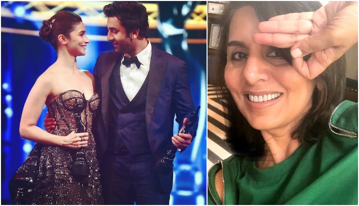 Ranbir Kapoor and Alia Bhatt's romantic moments at Filmfare Awards 2019 made Neetu Kapoor forget all the stress
