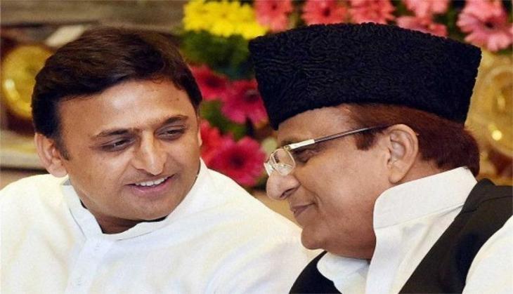 Akhilesh Yadav and Azam Khan