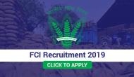 FCI Recruitment 2019: Hurry up! Job opportunity for over 4000 vacancies to close this month; apply now
