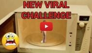 Have you see this bizarre challenge that will realise as you are sitting in a microwave? See viral videos