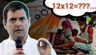 Rahul Gandhi makes Mathematical blunder while unveiling minimum income support scheme; Netizen troll 'RaGa' brutally