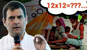 Rahul Gandhi makes Mathematical blunder while unveiling minimum income support scheme; Netizen troll 'RaGa' brutally