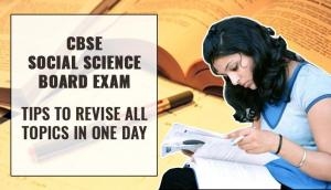 CBSE Class 10th Social Science Board Exam: Worried about preparation? Tips to revise all topics in one day