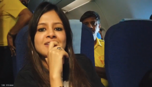 Watch: Sakshi Dhoni couldn't answer a simple math question during her flight to Chennai