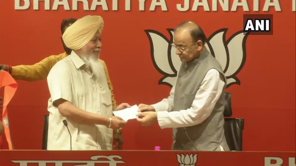 Suspended AAP MP Harinder Singh Khalsa joins BJP