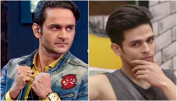 Shocking! Priyank Sharma and Vikas Gupta get physical and hit each other; Benafsha Soonawalla called for rescue