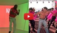 Chris Gayle on dancing pitch can beat Salman Khan; watch video