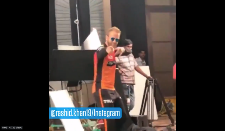 Watch: Kane Williamson shaking his legs before Hyderabad's match against Rajasthan